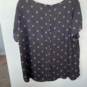 Torrid fox blouse